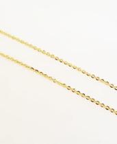 Corrente Colar Gargantilha Bailarina Em Ouro 18k 40cm