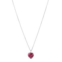 Corrente Colar Gargantilha Ponto De Luz Coração De Prata 925 Corrente Colar Gargantilha Ponto De Luz Coração De Prata 925