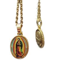 Corrente Colar Medalha Nossa Senhora de Guadalupe