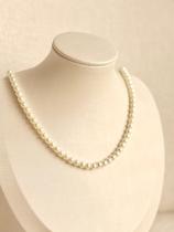 Corrente Colar Todo Pérola 45cm