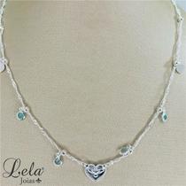 Corrente com espirito santo e pontos de luz prata 925 Corrente com espirito santo e pontos de luz prata 925