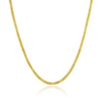 Corrente com Malha Banhada ouro 18k Tipo Grega com 45 cm