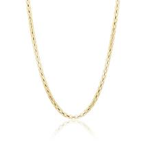 Corrente com Malha Banhada ouro 18k Tipo Italiana com 44 cm