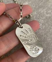 Corrente com Pingente Amor Respeito Conselho Inspiração