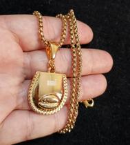 Corrente com Pingente Bará Orixá Conchinha Religião Corrente com Pingente Bará Orixá Conchinha Religião