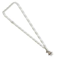 Corrente Com Pingente Ewá 3 Cm Niquelada