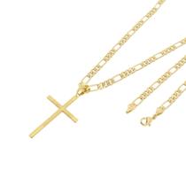 Corrente Com Pingente Folheado a Ouro 18k Corrente Com Pingente Folheado a Ouro 18k