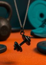 Corrente com Pingente Halter Aço Inoxidável