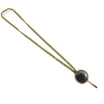 Corrente Com Pingente Oxum 5,8 Cm Abebê Dourado Corrente Com Pingente Oxum 5,8 Cm Abebê Dourado