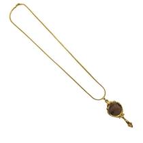 Corrente Com Pingente Oxum 6,2 Cm Abebê Dourado Corrente Com Pingente Oxum 6,2 Cm Abebê Dourado