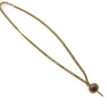 Corrente Com Pingente Oxum Abebê 3,3 Cm Dourado Corrente Com Pingente Oxum Abebê 3,3 Cm Dourado