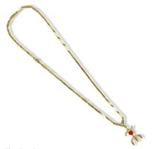 Corrente Com Pingente Pomba Gira Tridente 3,50 Cm Dourado Corrente Com Pingente Pomba Gira Tridente 3,50 Cm Dourado