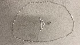 Corrente com pingente rabo de baleia Corrente com pingente rabo de baleia