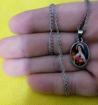 Corrente com Pingente Santa Terezinha