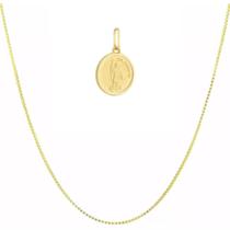 Corrente Com Pingente Santo Expedito Ouro 18 Kl Modelo 02 Corrente Com Pingente Santo Expedito Ouro 18 Kl Modelo 02