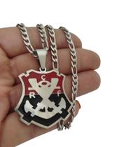 Corrente com Pingente Time Escudo Clube de Regatas CRF Corrente com Pingente Time Escudo Clube de Regatas CRF