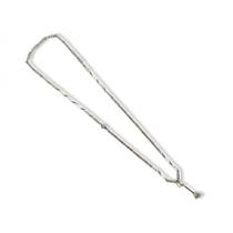 Corrente Com Pingente Vassoura Niquelada 2,50 Cm