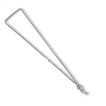 Corrente Com Pingente Zé Pelintra Niquelada 5,5 Cm