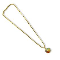 Corrente Com Pingente7 Linhas 3,3 Cm