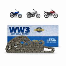 Corrente Comando WW3 Titan 160 Bros 160 98 Elos Alta Perform