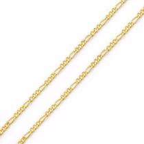 Corrente Cordão 60cm Masculino 3 X 1 Em Ouro 18k 750