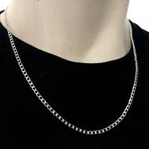 Corrente cordão 7mm Grumet 3 por 1 Aço Inoxidavel 60cm