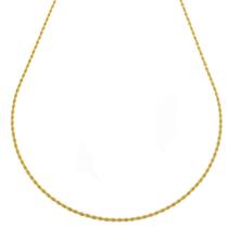 Corrente Cordão Baiano Banhado A Ouro 60Cm