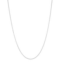 Corrente Cordão Baiano Curto 45cm Italiana Feminina Prata 925