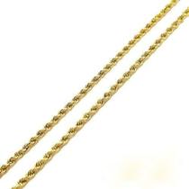 Corrente CordÃo Baiano Gargantilha 50cm Ouro 18k 0,750