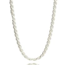 Corrente Cordão Baiano Grossa 70 Cm Prata Legitima 925 Corrente Cordão Baiano Grossa 70 Cm Prata Legitima 925