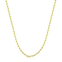 Corrente Cordão Cadeado Longa 60cm Ouro 18k 750 Masculina Corrente Cordão Cadeado Longa 60cm Ouro 18k 750 Masculina