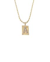 Corrente Cordão Colar Masculino Feminino Pingente Top luxo letra inicial A Banhado em Ouro 18k. Corrente Cordão Colar Masculino Feminino Pingente Top luxo letra inicial A Banhado em Ouro 18k.