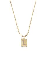 Corrente Cordão Colar Masculino Feminino Pingente Top luxo letra inicial L Banhado em Ouro 18k.