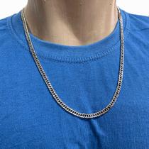 Corrente Cordão Colar Masculino Grumet Elo Duplo aço inox