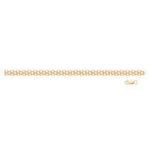Corrente cordão feminino Bismark Laminada 45cm Ouro 18k Corrente cordão feminino Bismark Laminada 45cm Ouro 18k