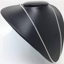 Corrente Cordão Grumet 3mm 60cm Em Prata 925 Italiana Mascul