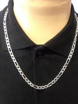 Corrente Cordão Italiano 3 Em 1 Em Prata 925 6,5mm 60cm