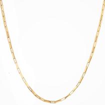 Corrente Cordão Masculina Cadeado 10 gramas 60cm Ouro 18k Maciça