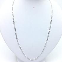 Corrente Cordão Masculino 3 Em 1 3mm X 60cm Em Prata 925 Corrente Cordão Masculino 3 Em 1 3mm X 60cm Em Prata 925