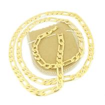 Corrente Cordão Masculino 60cm 7mm Banhada Ouro 18K CR406