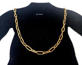 Corrente Cordão Masculino Banhado A Ouro 18k Corrente Cordão Masculino Banhado A Ouro 18k