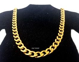 Corrente Cordão Masculino Banhado A Ouro 18k zeus