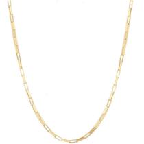 Corrente Cordão Masculino Ouro 18k 750 60cm Fígaro Cadeado