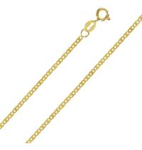 Corrente Cordão Masculino Ouro 18k Piastrine 60cm - Thile Jóias