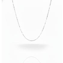 Corrente Cordão Masculino Prata Italiana 925 Bloco 60 Cm Corrente Cordão Masculino Prata Italiana 925 Bloco 60 Cm