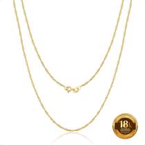 Corrente Cordão Ouro 18K 750 Singapura