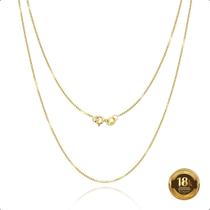 Corrente Cordão Ouro 18k 750 Veneziana