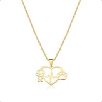 Corrente Cordão Ouro 18k E Pingente Corrente Cordão Ouro 18k E Pingente