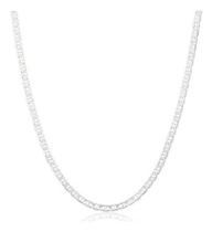 Corrente Cordão Piastrine Prata 925 2mm 70cm Corrente Cordão Piastrine Prata 925 2mm 70cm