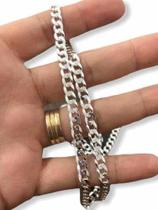 Corrente Cordão Prata Legítima 925 Grumet 80 Cm Corrente Cordão Prata Legítima 925 Grumet 80 Cm